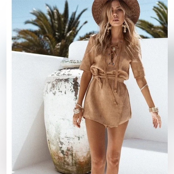 Sabo wrap style romper - Picture 1 of 10